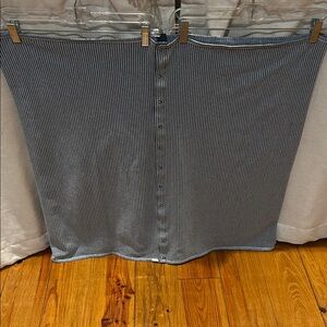 Lululemon Navy Striped Convertible Wrap